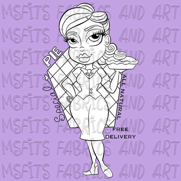 Special Pie Digital Stamp
