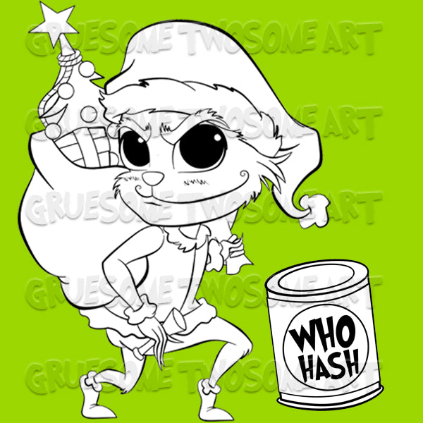 The Who Hash Digi Stamp