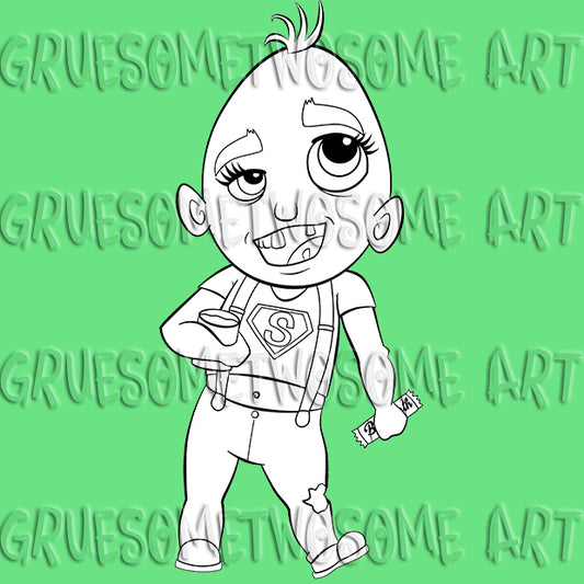 Goonies Hey You Guys Digital Stamp